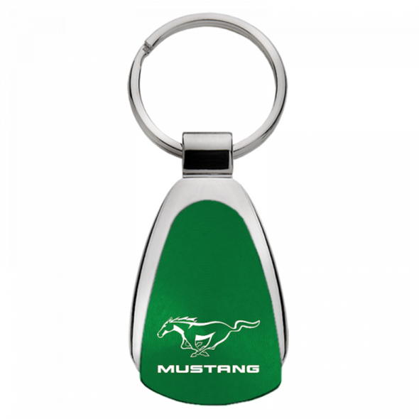 mustang-teardrop-key-fob-green-22154-classic-auto-store-online