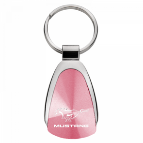 Mustang Teardrop Key Fob - Pink