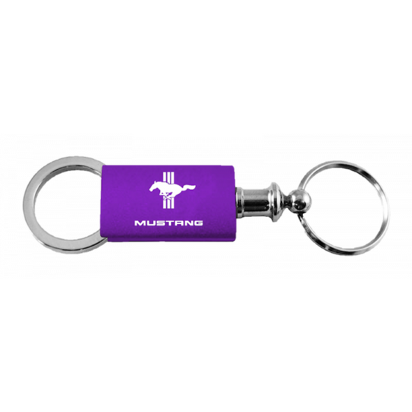 mustang-tri-bar-anodized-aluminum-valet-key-fob-purple-27933-classic-auto-store-online