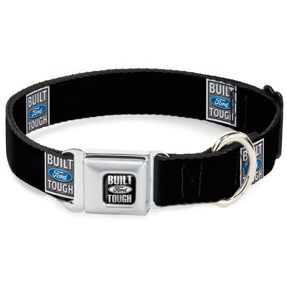 Built Ford Tough Logo Seatbelt Buckle Collar