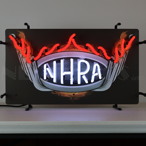 NHRA JUNIOR NEON SIGN WITH BACKING