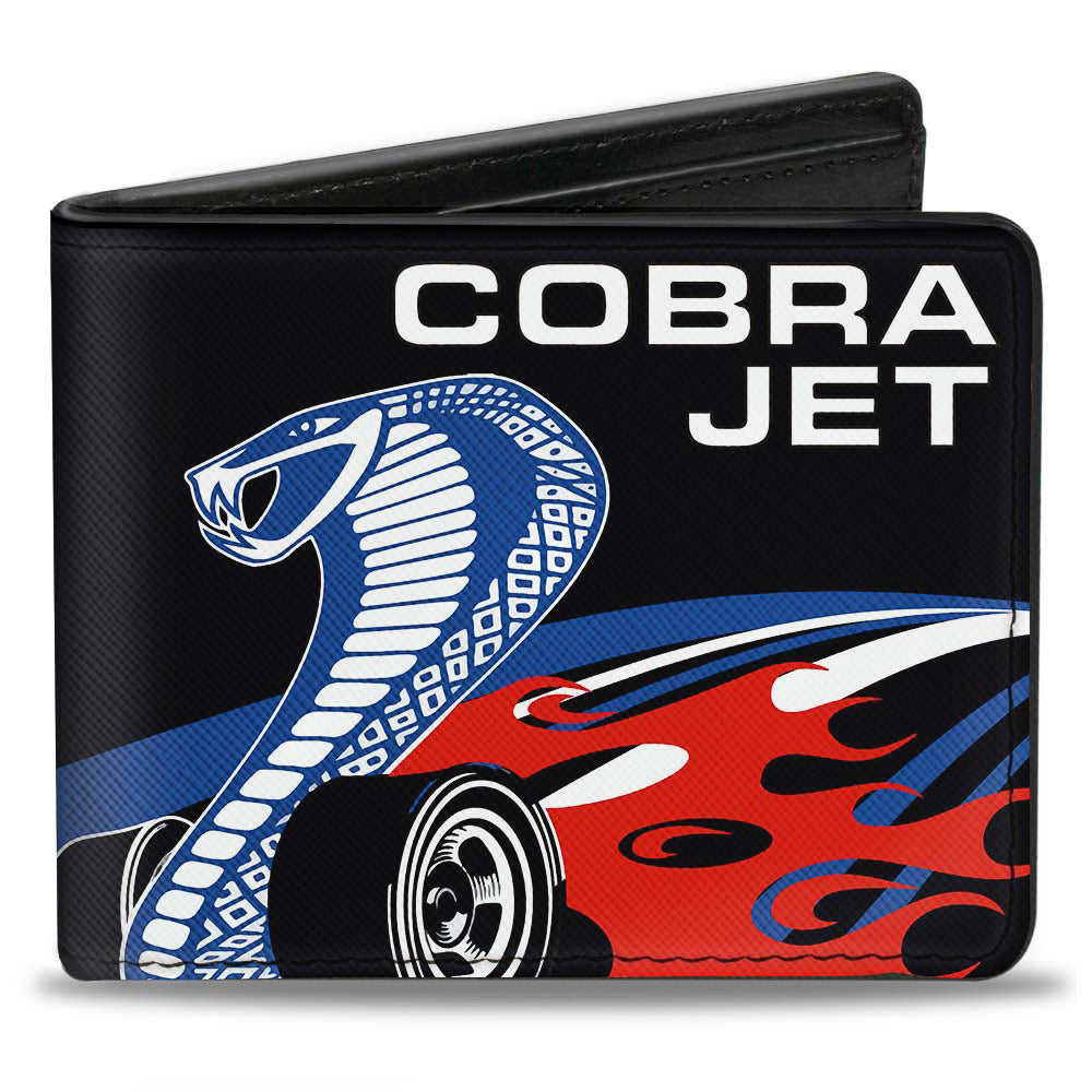 Ford Cobra Jet Logo & Oval Bi-Fold Wallet