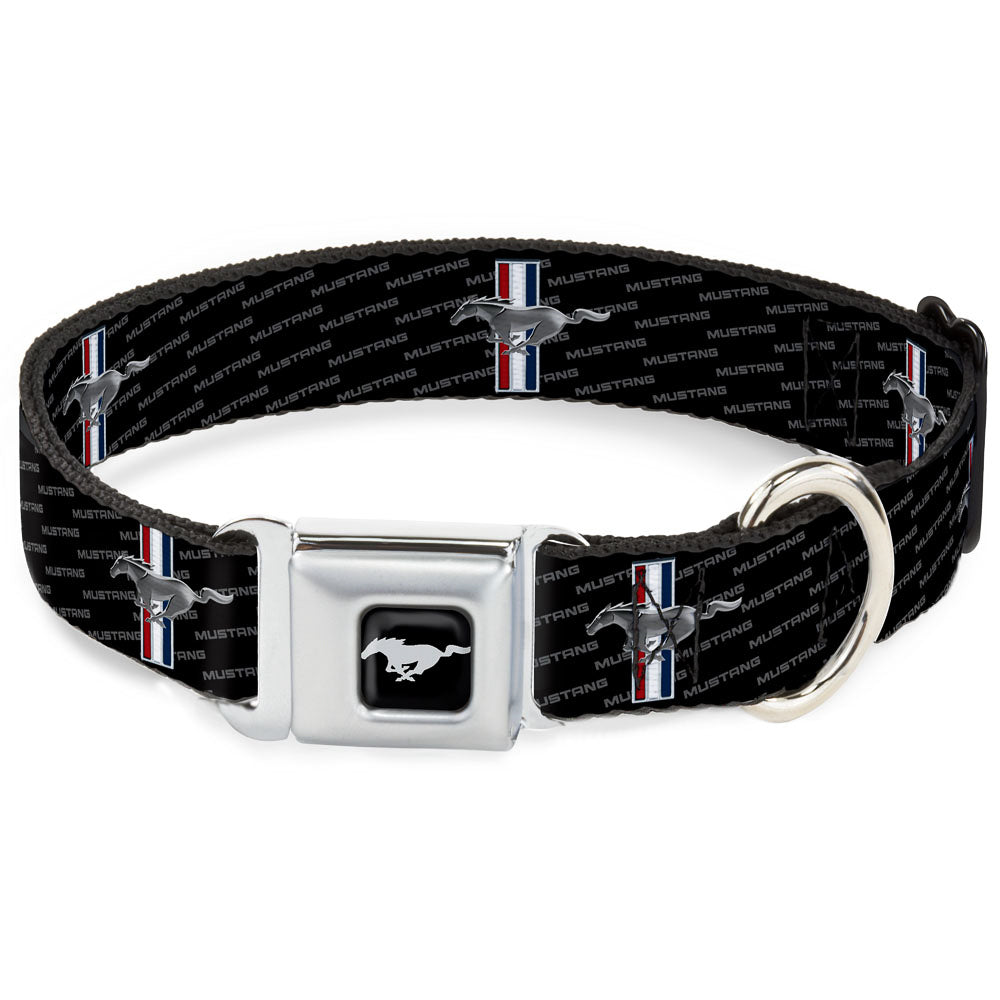 Ford Mustang Emblem Seatbelt Buckle Collar