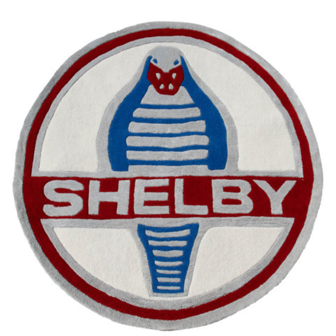 Official Shelby Logo Rug | Classic Auto Store Online