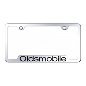Oldsmobile Cut-Out Frame - Laser Etched Mirrored