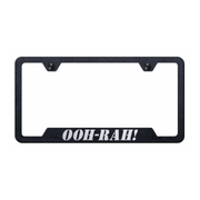 ooh-rah-cut-out-frame-laser-etched-rugged-black-40756-classic-auto-store-online