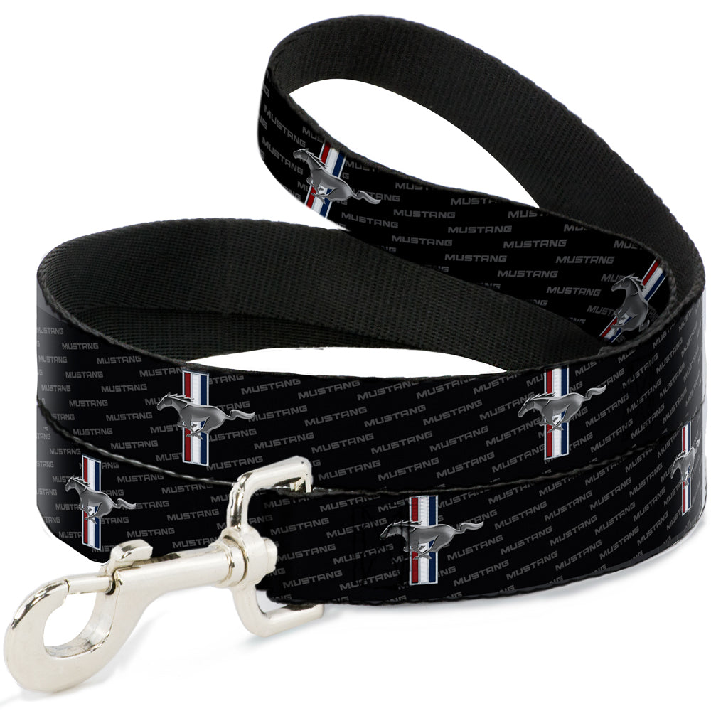 Ford Mustang Tri-Bar w/Text Dog Leash