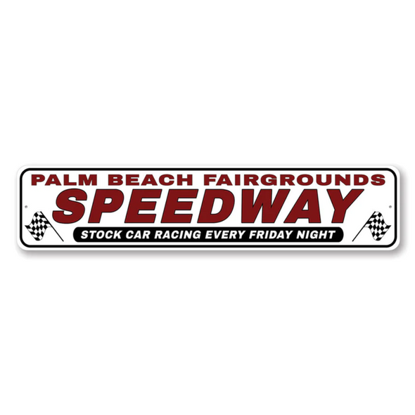palm-beach-speedway-sign-aluminum-sign