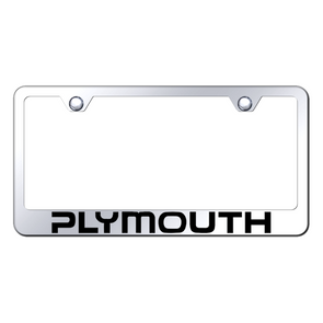 plymouth-stainless-steel-frame-laser-etched-mirrored-39196-classic-auto-store-online