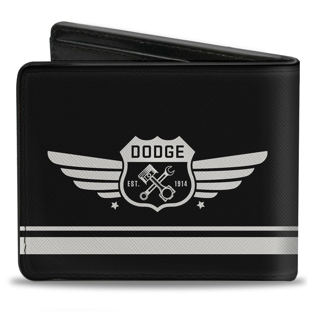 Dodge Garage Emblem Bi-Fold Wallet