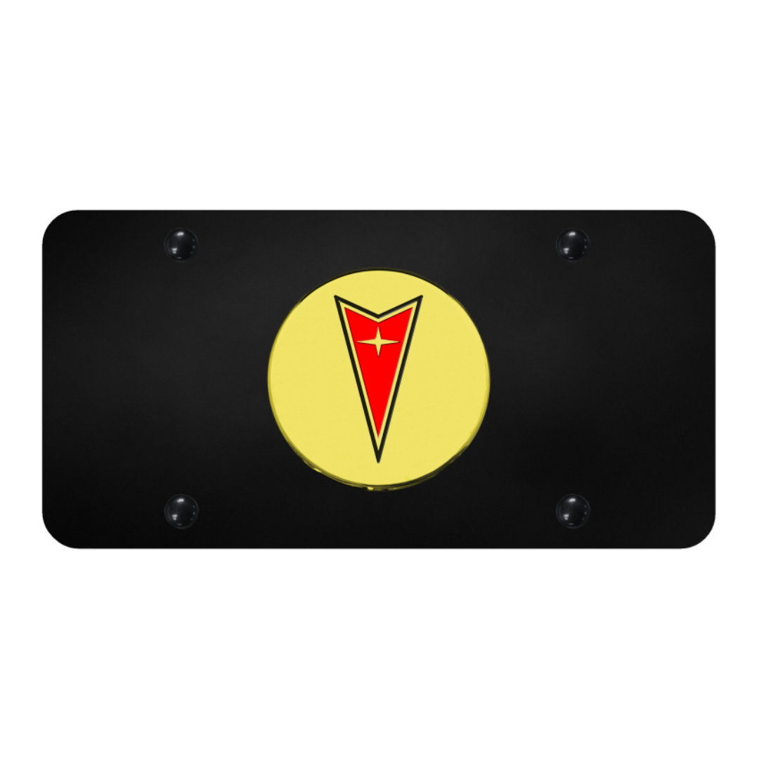 pontiac-license-plate-gold-on-black