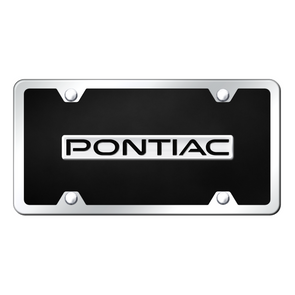 pontiac-script-acrylic-license-plate-kit-chrome-on-black