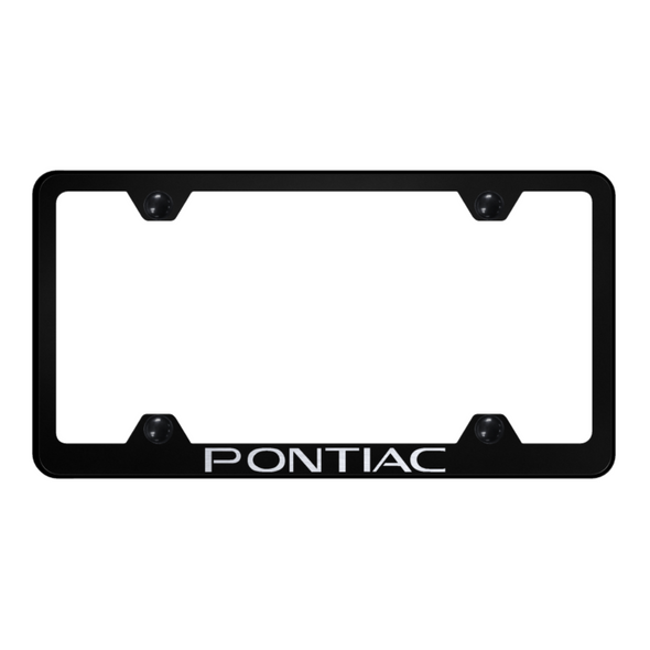 Pontiac Steel Wide Body Frame - Laser Etched Black