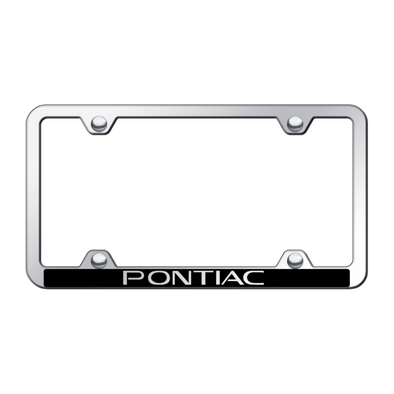 Pontiac Wide Body ABS Frame - Laser Etched Mirrored