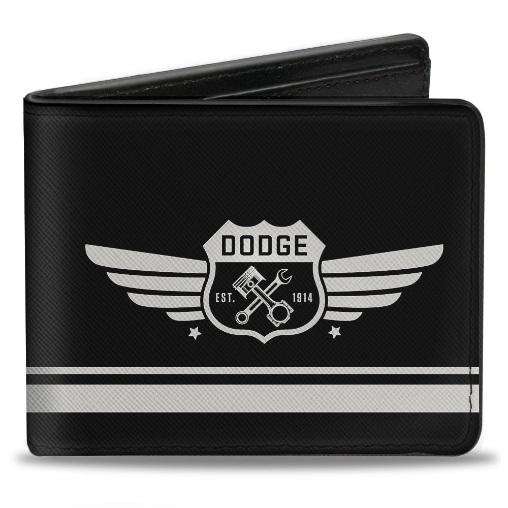 Dodge Garage Emblem Bi-Fold Wallet