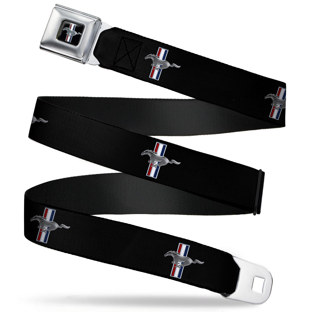 Ford Mustang Tri-Bar Emblem Seatbelt Belt