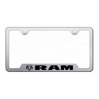 Ram Cut-Out Frame - Laser Etched Brushed
