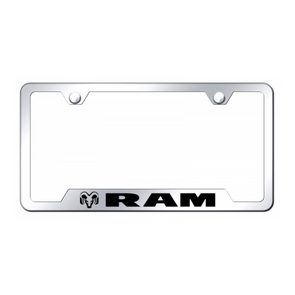 Ram Cut-Out Frame - Laser Etched Mirrored