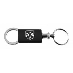 ram-head-anodized-aluminum-valet-key-fob-black-27975-classic-auto-store-online