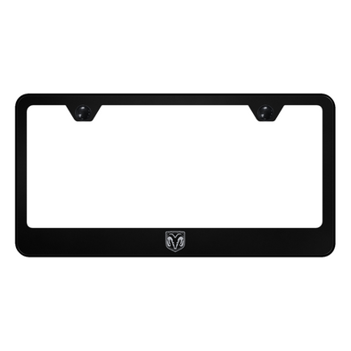 ram-head-stainless-steel-frame-laser-etched-black-31608-classic-auto-store-online