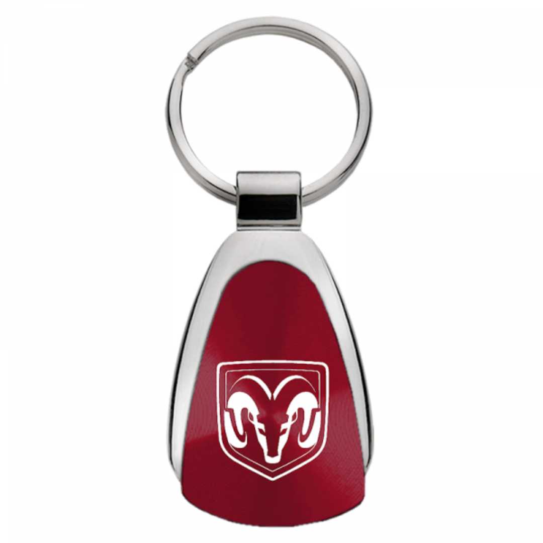 ram-head-teardrop-key-fob-burgundy-23239-classic-auto-store-online