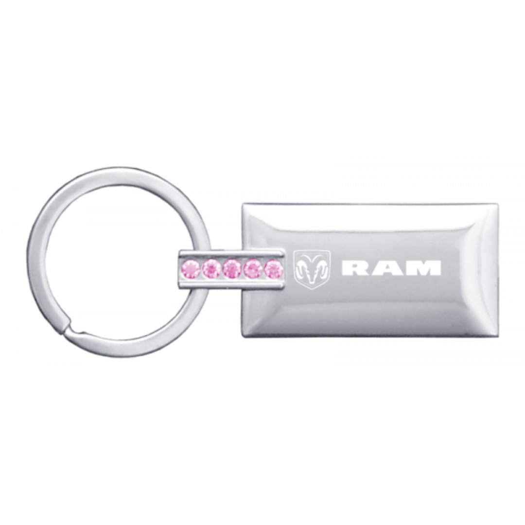 ram-jeweled-rectangular-key-fob-pink-26399-classic-auto-store-online