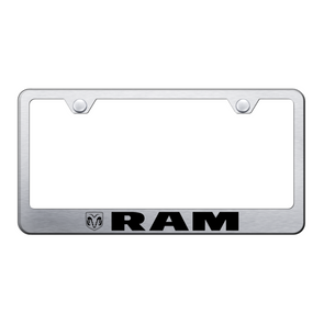 Ram Stainless Steel Frame - Laser Etched Brushed