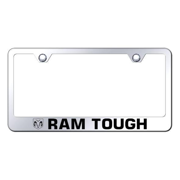 Ram Tough Stainless Steel Frame - Laser Etched Mirrored