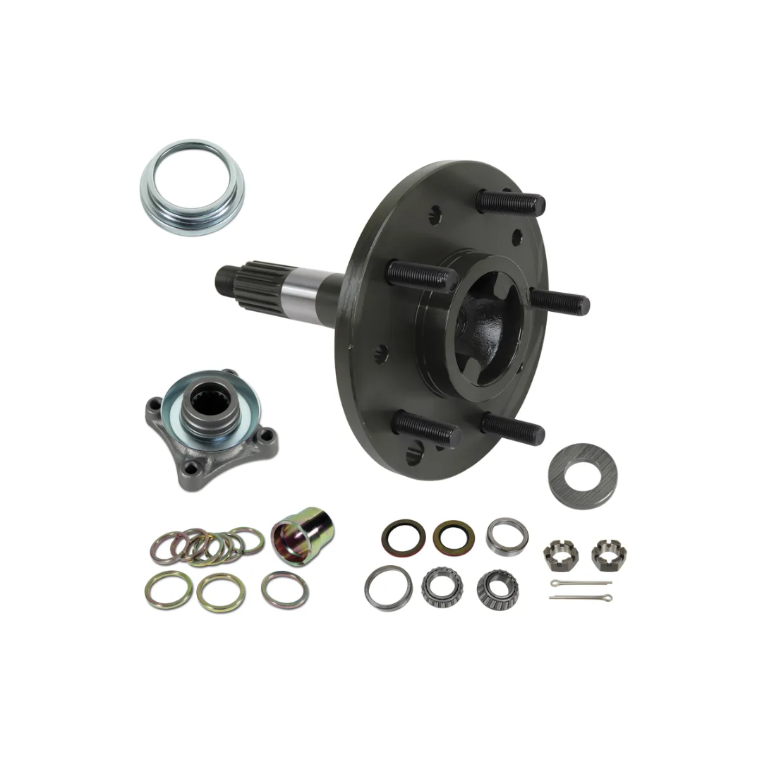 C2-C3 1965-1979 Corvette Rear Spindle Refresh Kit W/New Spindle, Bearings, Shims & Seals - CA