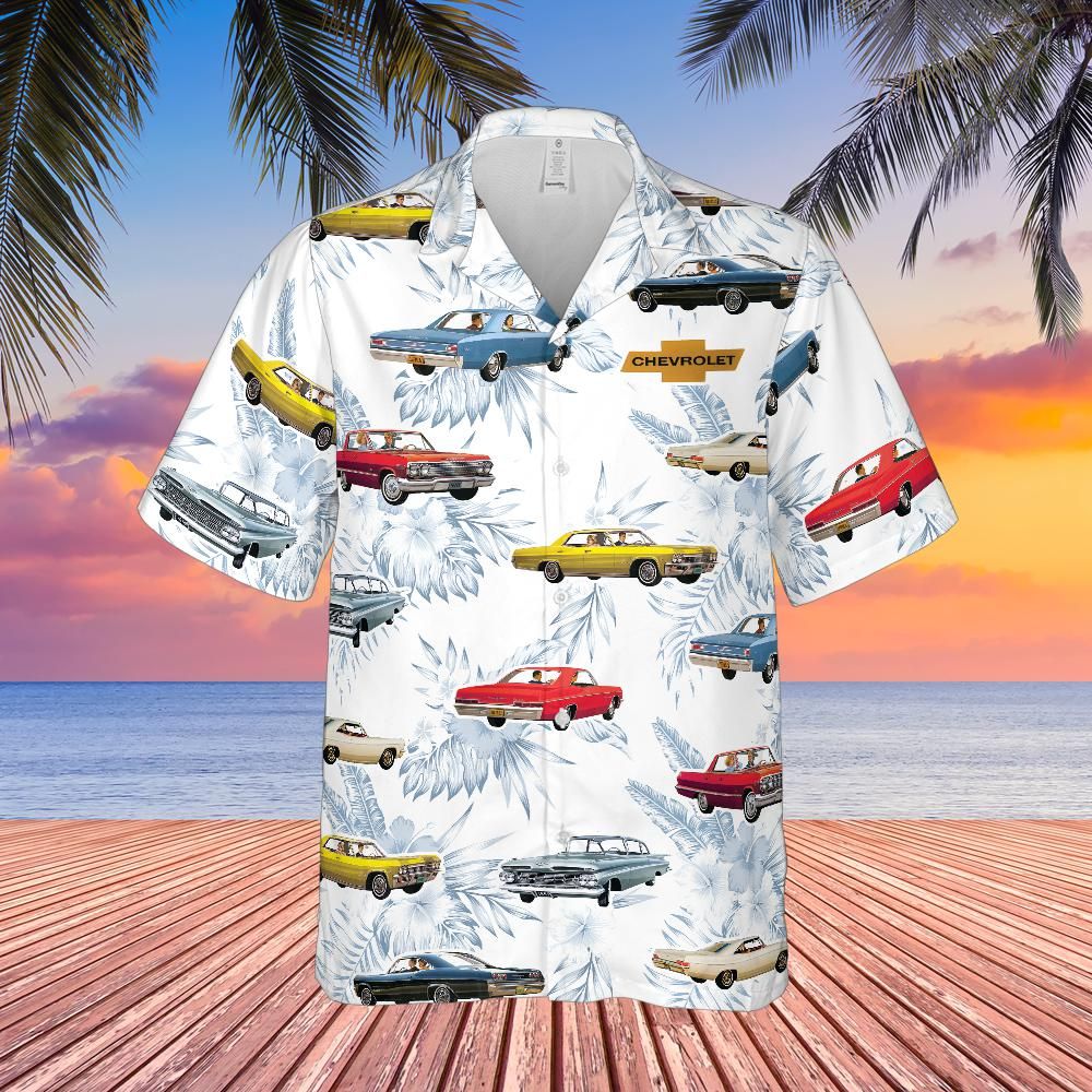 Chevrolet Classic Car Hawaiian Shirt for Men