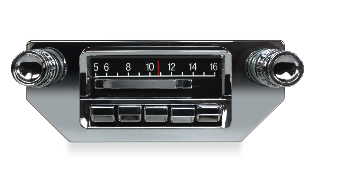 1975-1977 Chevrolet Impala AM/FM Stereo Slidebar Radio with Bluetooth | Custom Autosound