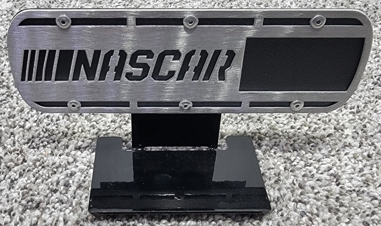 Nascar Signable Valve Cover Magnet and Diecast Display