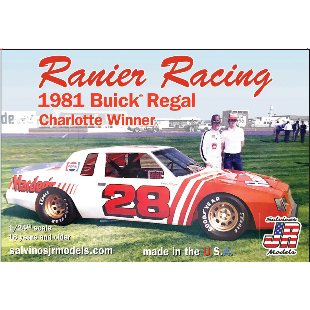 Ranier Racing 1981 Buick “Charlotte Winner” Model Car