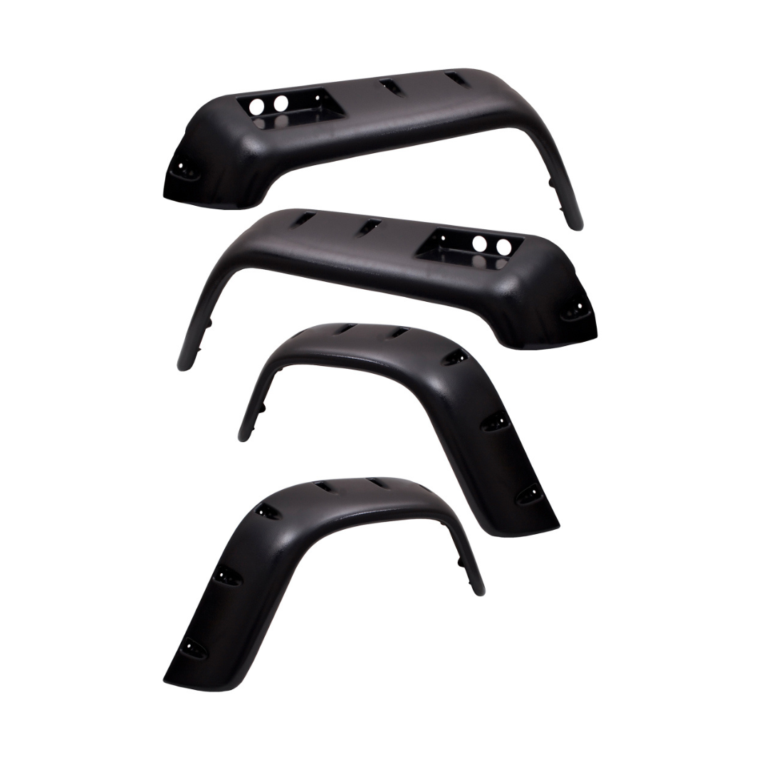 Rugged Ridge 6-Pc Fender Flare Kit 4.75-In 1976-1986 Jeep CJ