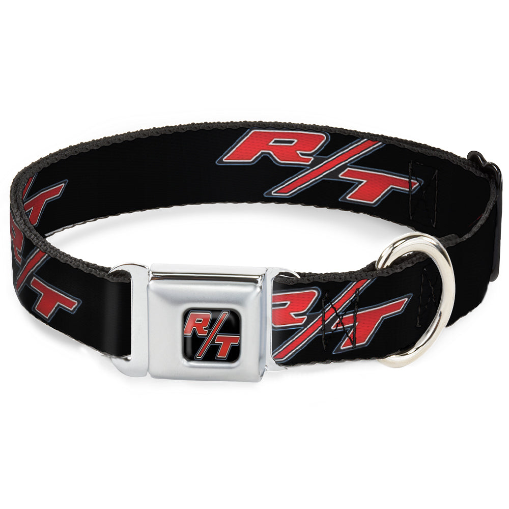 Dodge Challenger R/T Emblem Black & Red Seatbelt Buckle Collar