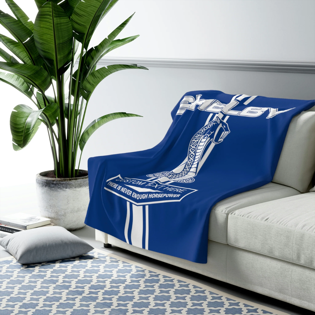 shelby-cobra-stripes-blue-sherpa-fleece-blanket