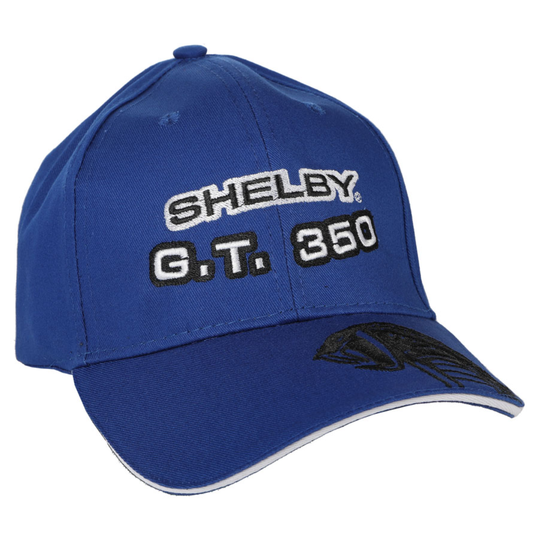 Shelby GT-350 Snake Brim Blue Hat