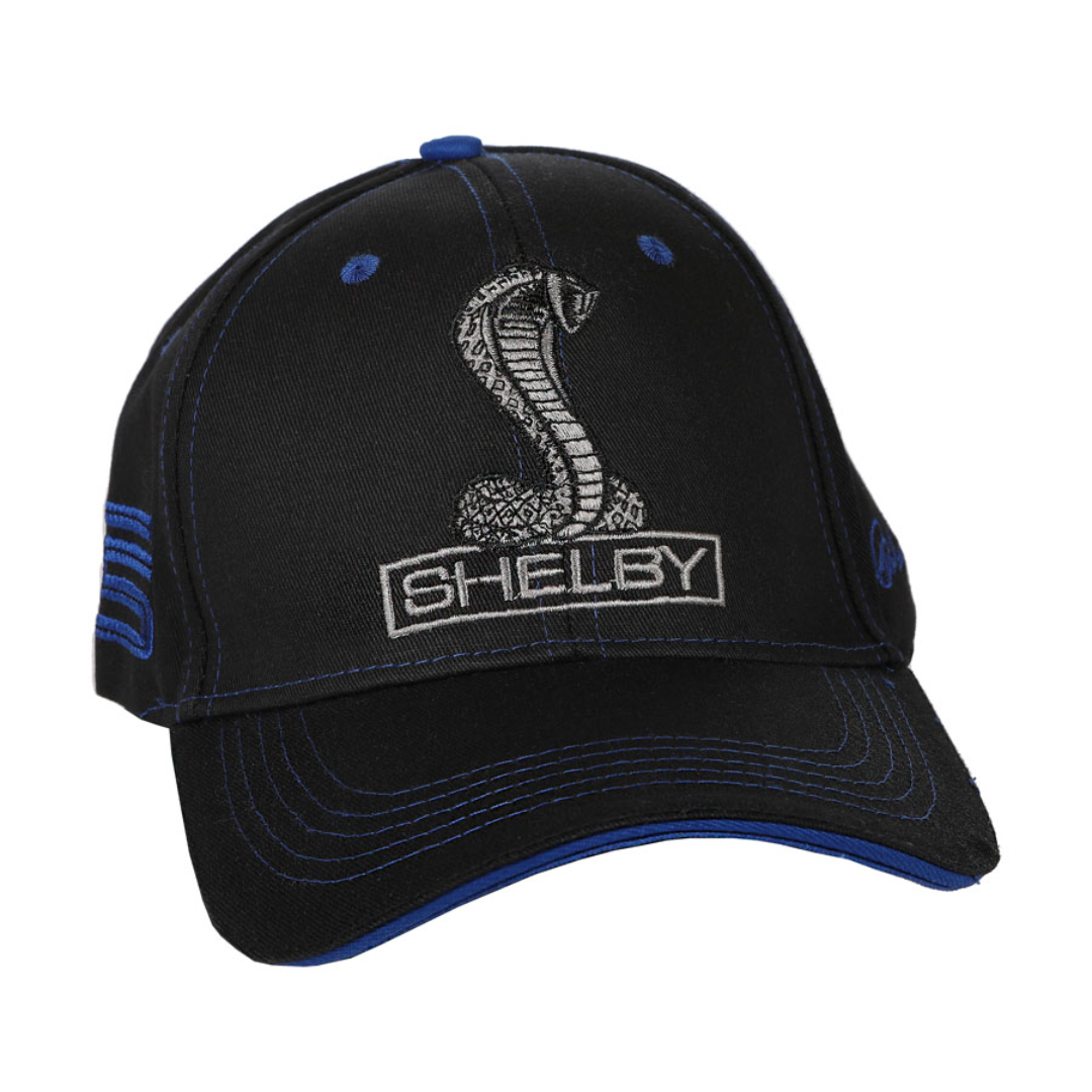 Shelby Tiffany Snake Blue Logo Hat