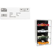 showcase-4-car-display-case-wall-mount-with-black-back-panel-mijo-exclusives-for-1-24-1-25-scale-models