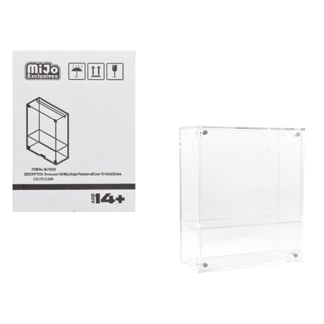 showcase-premium-collector-single-display-case-with-shelf-mijo-exclusives-for-1-64-scale-models