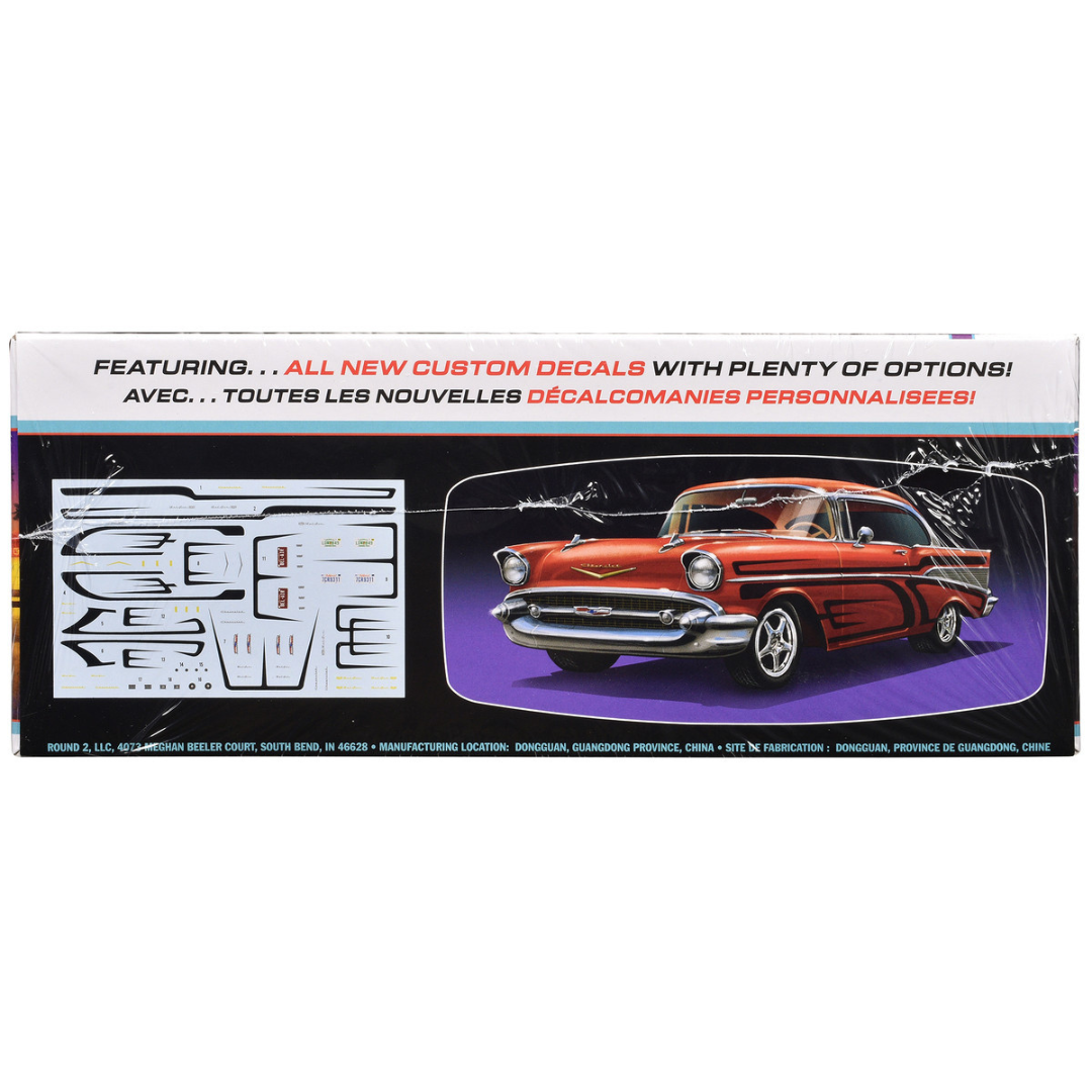 Skill 2 Model Kit 1957 Chevrolet Bel Air Street Machine "Kustom Kruisers" 1/25 Scale Model