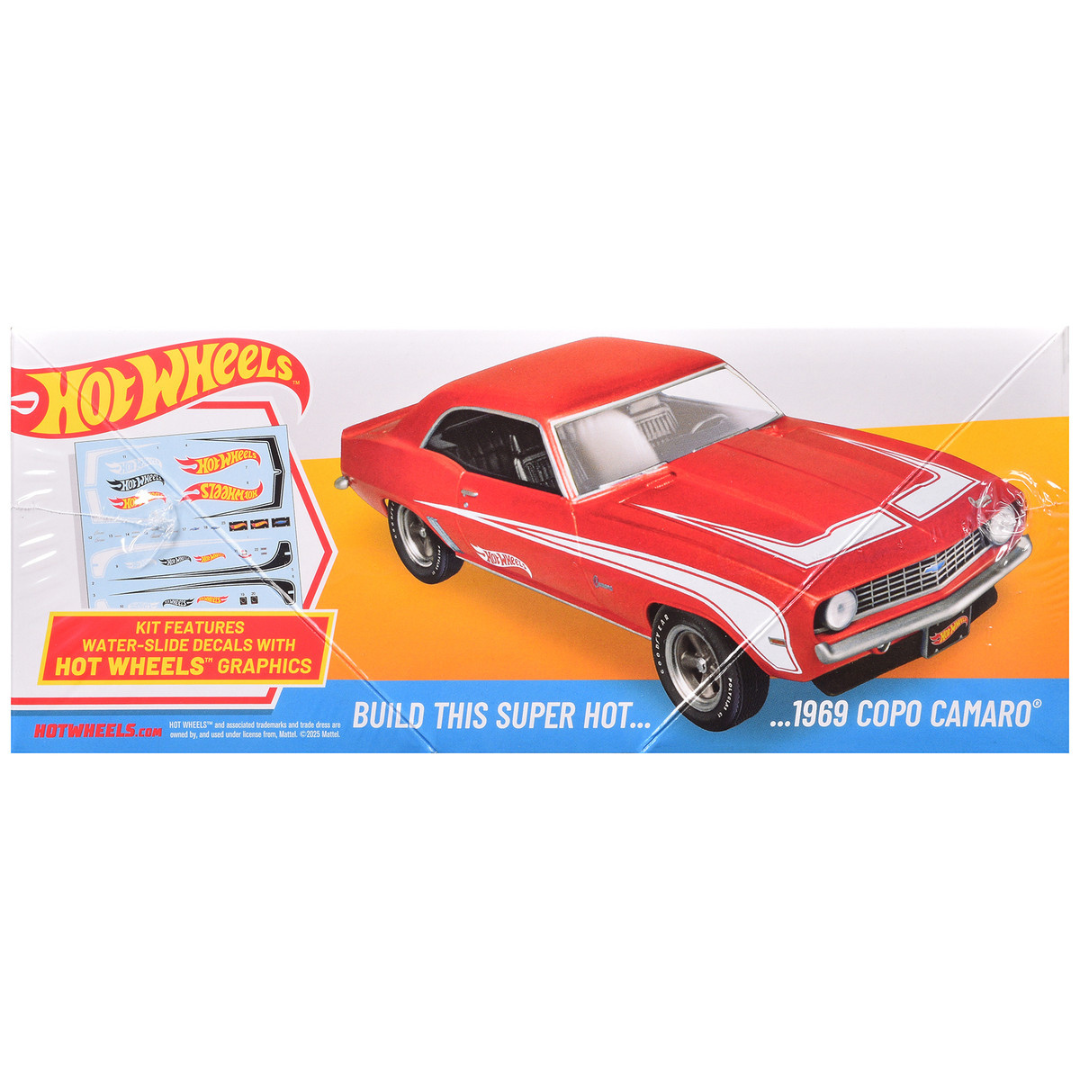 Skill 2 Model Kit 1969 Chevrolet COPO Camaro "Hot Wheels" 1/25 Scale Model