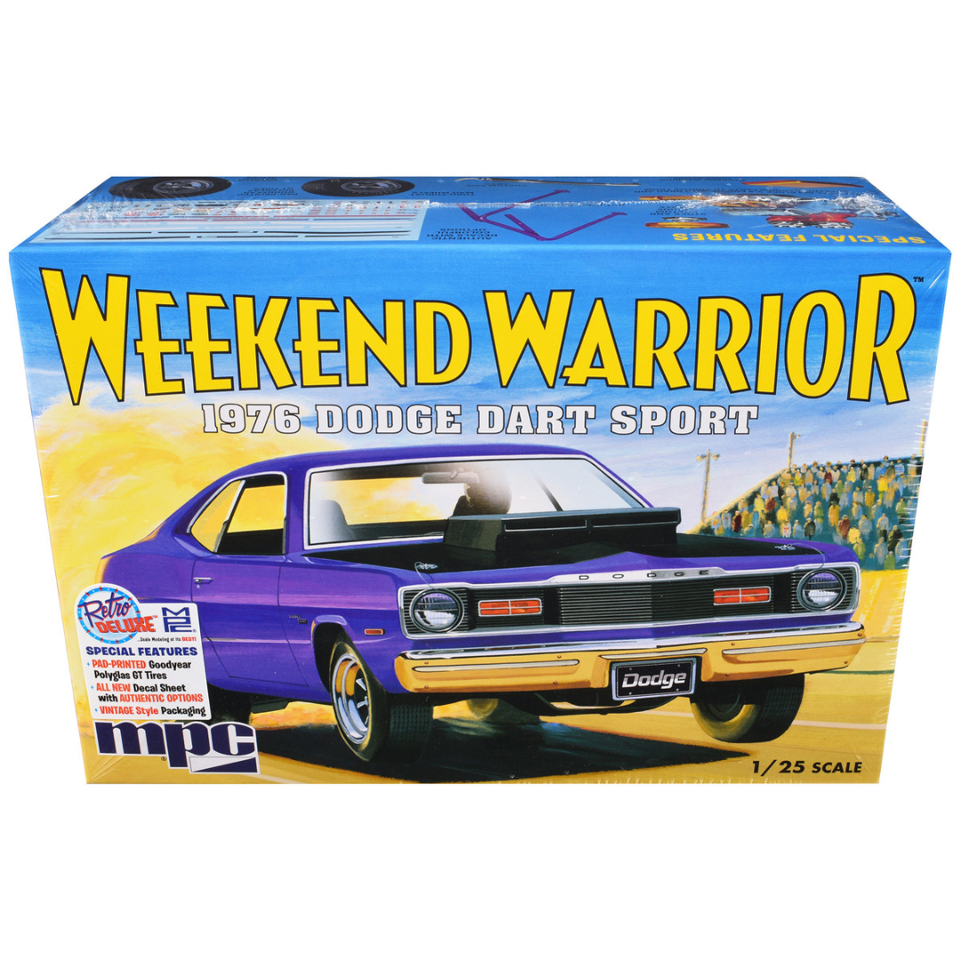 Skill 2 Model Kit 1976 Dodge Dart Sport "Weekend Warrior" 1/25 Scale Model