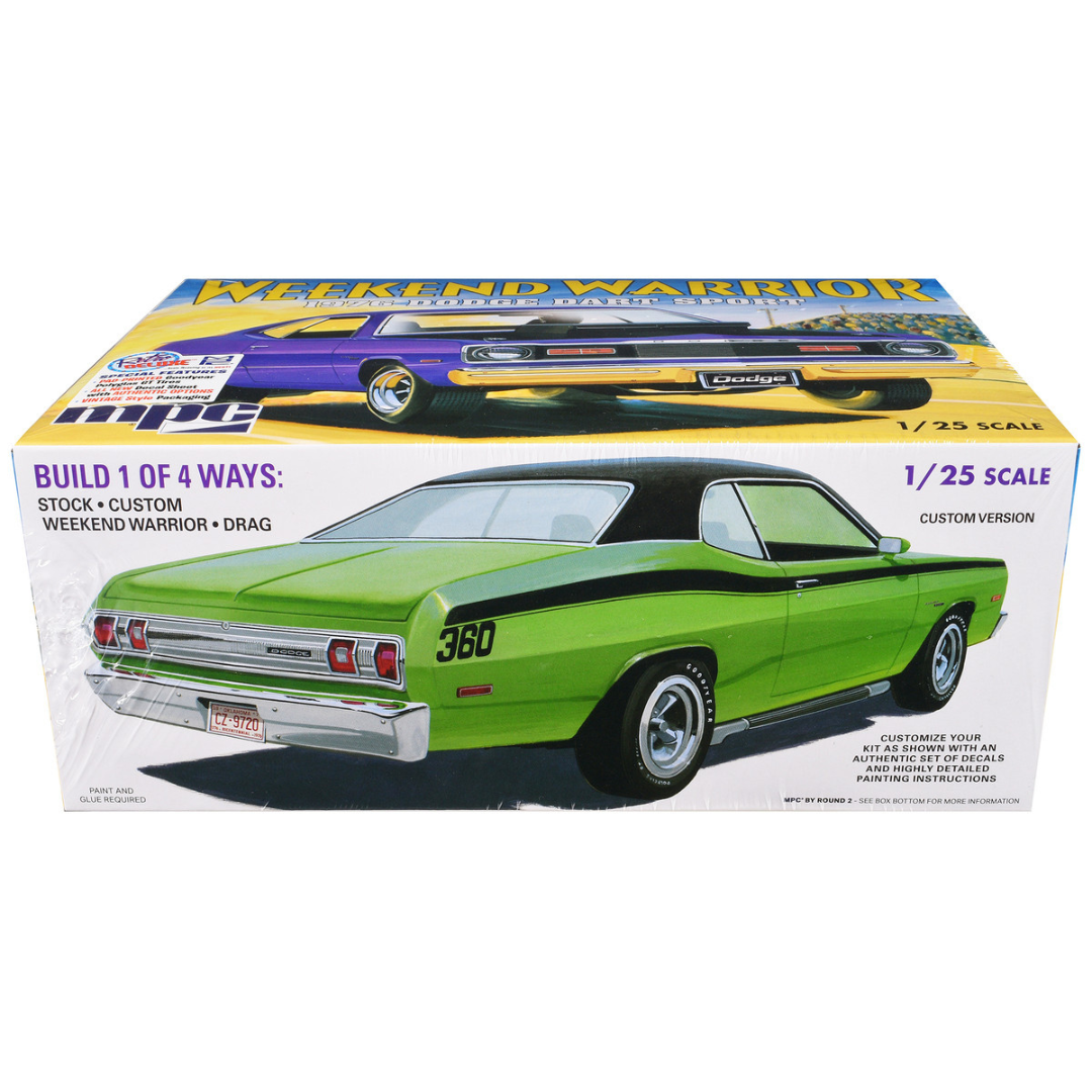 Skill 2 Model Kit 1976 Dodge Dart Sport "Weekend Warrior" 1/25 Scale Model