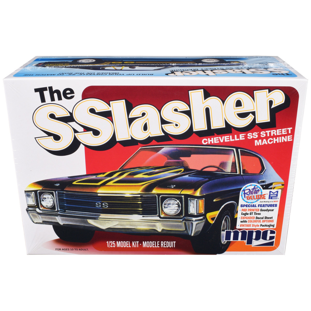 Skill 2 Model Kit Chevrolet Chevelle SS Street Machine "The SSlasher" 1/25 Scale Model