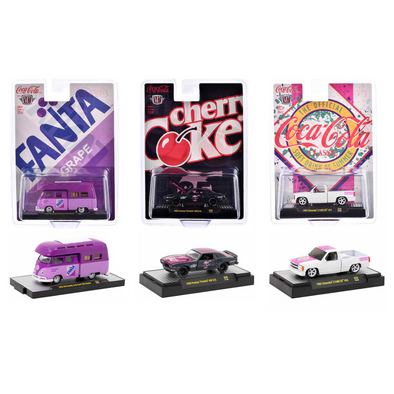 "Sodas" Set of 3 pieces Release 39 Limited Edition 1/64 Diecast Model Cars