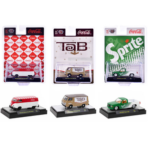 "Sodas" Set of 3 pieces Release 41 Limited Edition 1/64 Diecast Model Cars