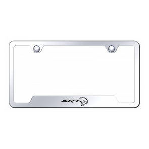 SRT Hellcat Cut-Out Frame - Laser Etched Mirrored