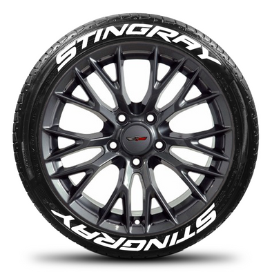 Stingray Tire Stickers - 8 of Each