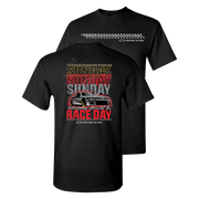 Sunday Race Day T-Shirt – Black